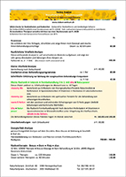 Preisliste Naturheilpraxis
